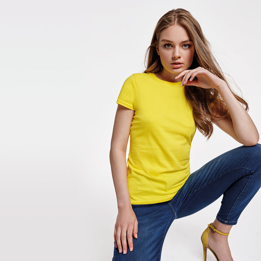 Woman's T-Shirt for Branding in different Colors LADY-FIT VALUEWEIGHT T (Roly)