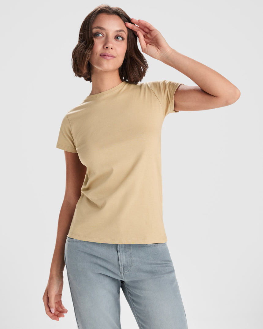 Woman's T-Shirt for Branding in different Colors LADY-FIT VALUEWEIGHT T (Roly)