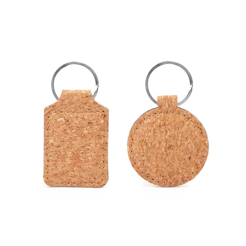 Custom Personalized Cork Keychain HIBIS