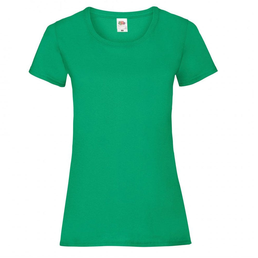 Woman's T-Shirt for Branding in different Colors LADY-FIT VALUEWEIGHT T (Fruit of the loom)
