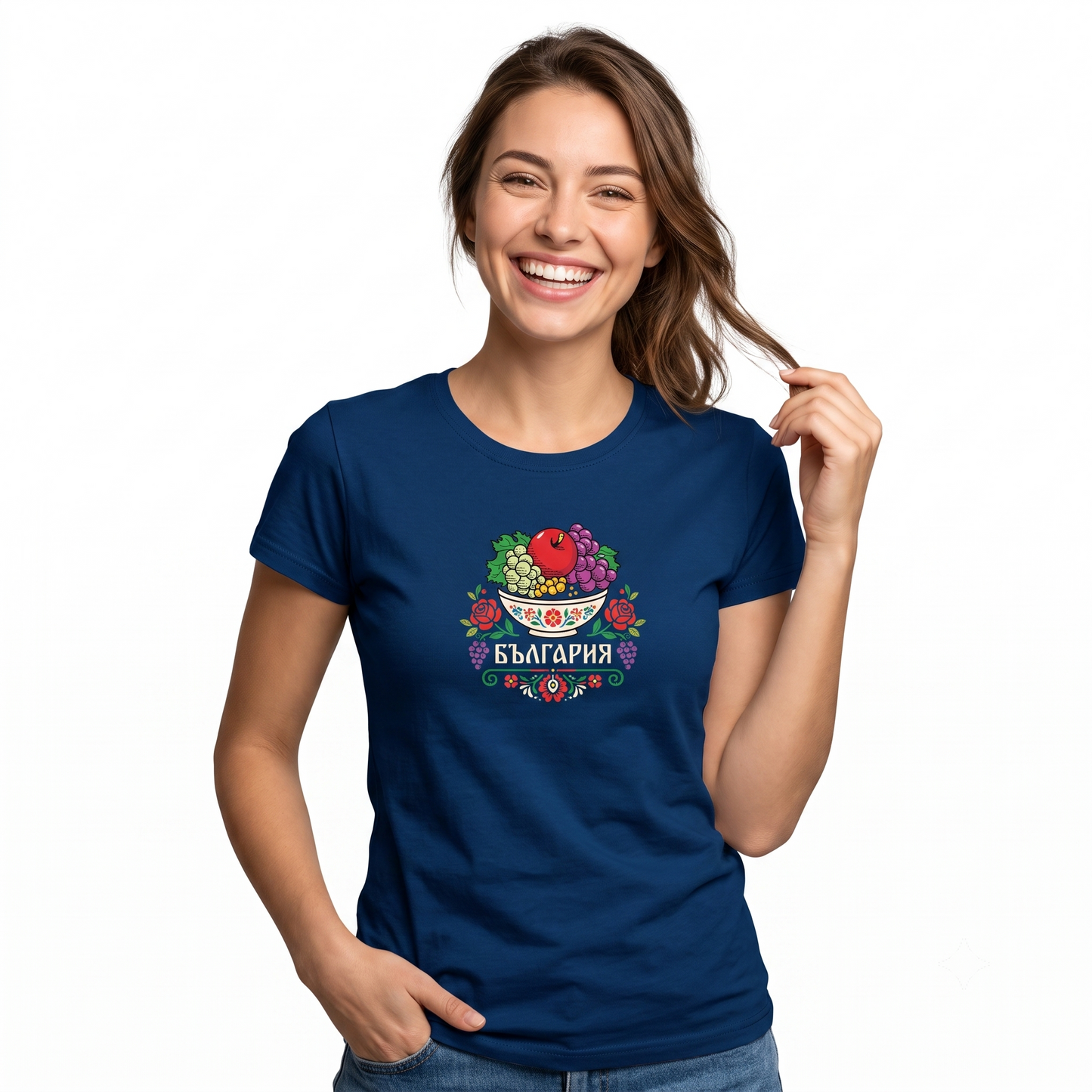 Woman's T-Shirt for Branding in different Colors LADY-FIT VALUEWEIGHT T (Fruit of the loom)