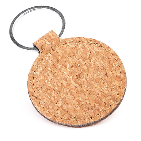 Custom Personalized Cork Keychain HIBIS