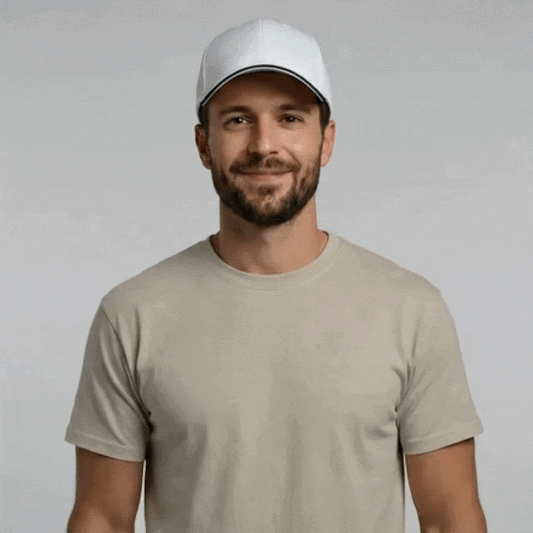 5 panels sport cap for Branding in different Colors START FIVE SANDWICH (Atlantis)